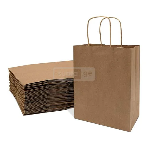 მუყაოს ჩანთა სახელურით 35*11*42სმ 1*50ც